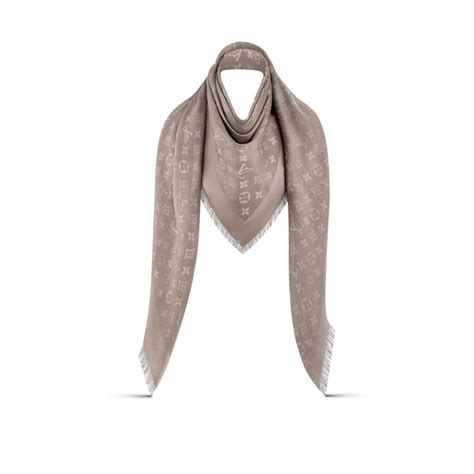 lv sjaal|Monogram Classic Shawl S00 .